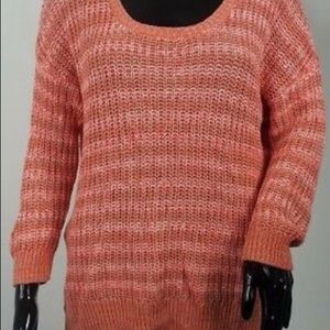 Lucky Brand Pink Knitted Sweater